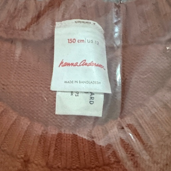 Hanna Andersson Red and Blue Polar Bear Sweater - Picture 2 of 4